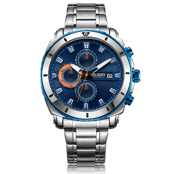 MEGIR 2075 Chronograph Luxury Watch – Bold Style & Precision